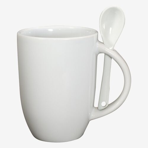 12oz Dapper Ceramic Mug With Spoon In Mailer Thumbnail