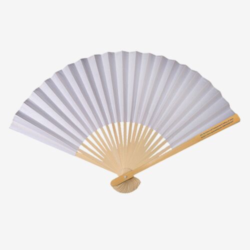 Bamboo Folding Handheld Fan Thumbnail