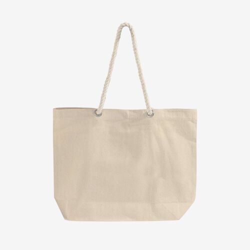 Rope Handle Beach Tote Thumbnail