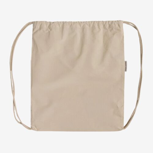 Organic Cotton Drawstring Backpack Thumbnail
