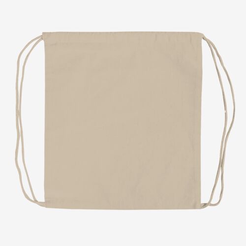Small Canvas Drawstring Backpack Thumbnail
