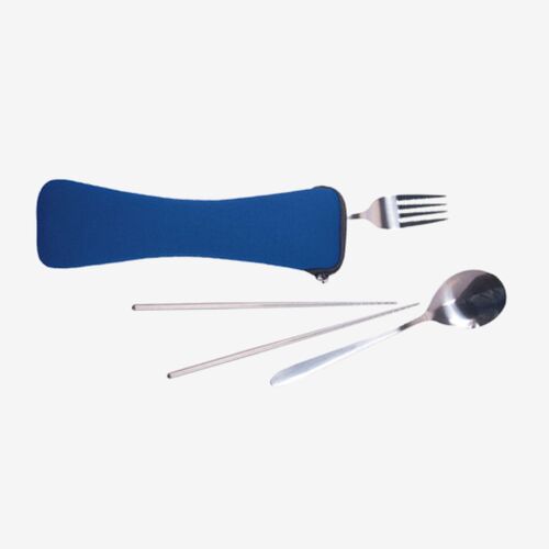Travel Cutlery Set In Zip Pouch Thumbnail