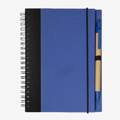 Contrast Paperboard Spiral Notebook & Pen 5.5" X 7.125" Thumbnail