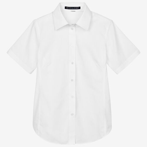 Women's Crown Collection® Broadcloth Short Sleeve Woven Dress Shirt Thumbnail
