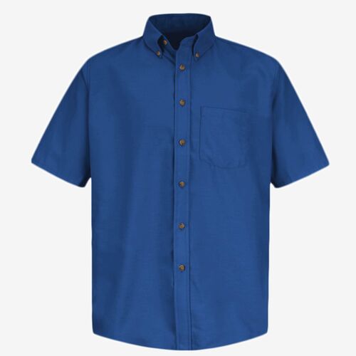 Men's Poplin Short Sleeve Dress Shirt Thumbnail