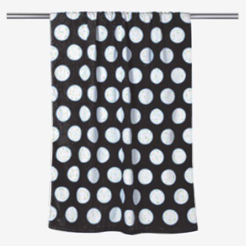 Polka Dot Velour Beach Towel Thumbnail