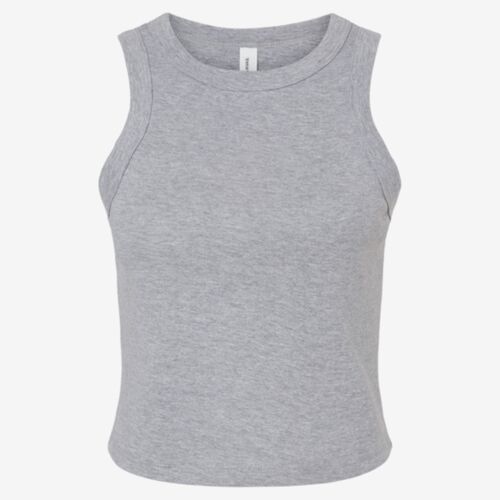 Women's Micro Rib Racer Tank Thumbnail