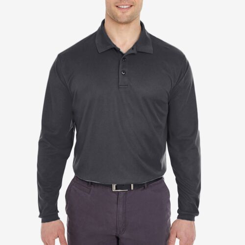 Cool & Dry Long Sleeve Mesh Piqué Polo Thumbnail