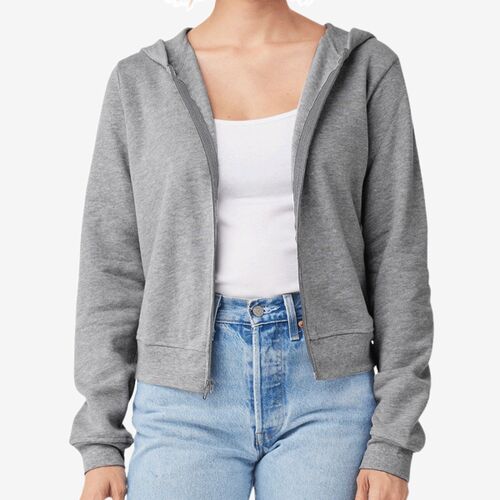 FWD Fashion Women's Sponge Fleece Full-Zip Hoodie Thumbnail